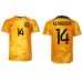 Tanie Strój piłkarski Holandia Davy Klaassen #14 Koszulka Podstawowej MŚ 2022 Krótkie Rękawy